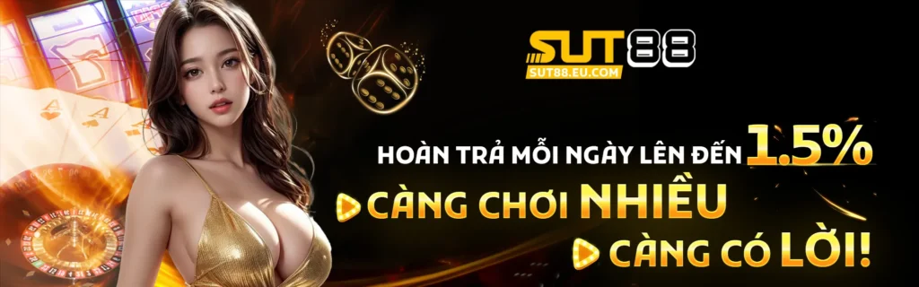 SUT88 hoàn trả cá cược